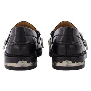 Aj1041 Loafers - Toga Pulla - Black - Polido